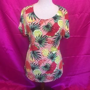 Eliane Rose size small fruit top